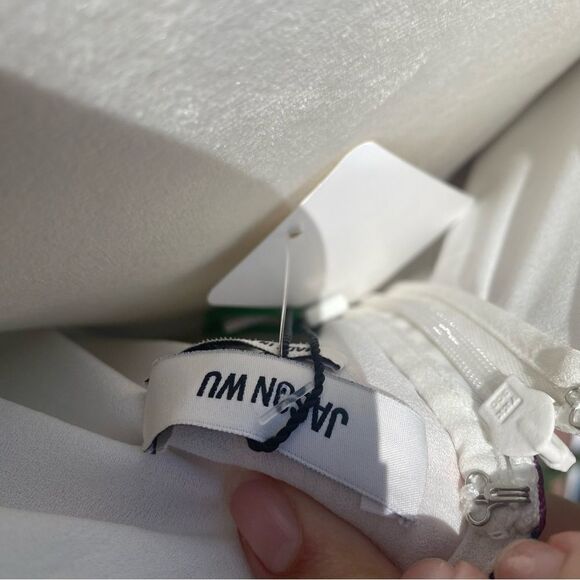 💚 Jason Wu Floral Silk Dress size 4 - Picture 5 of 6